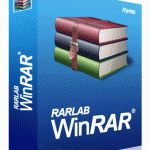 Логотип архиватора WinRar.